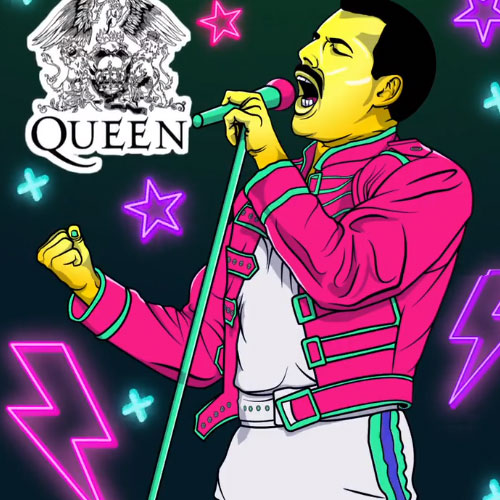Freddie Mercury. God of rock!
